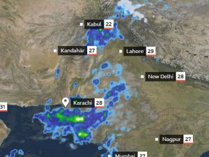 مون سون کا سلسلہ پاکستان میں  موسمی صورتحال: محکمہ موسمیات