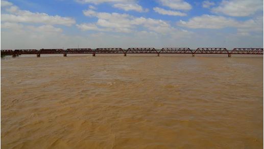 Water in Indus River Of Pakistan