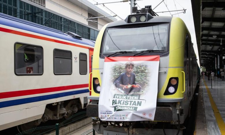 Türkiye's Kindness Train for Pakistan